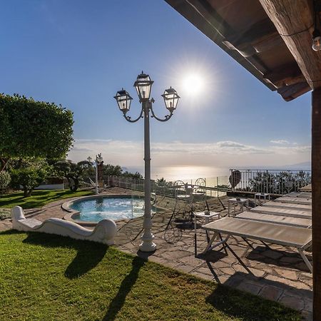 Villa Marika - Private Heated Pool Massa Lubrense Bagian luar foto