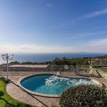 Villa Marika - Private Heated Pool Massa Lubrense Bagian luar foto