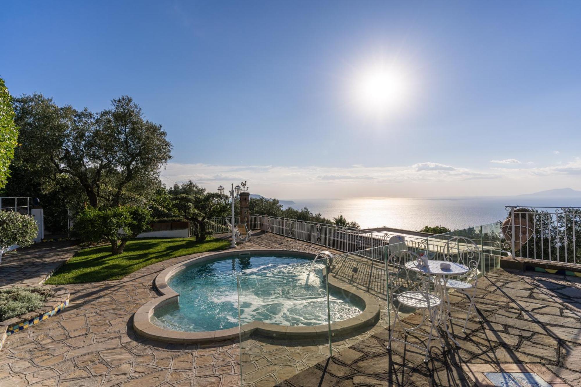 Villa Marika - Private Heated Pool Massa Lubrense Bagian luar foto