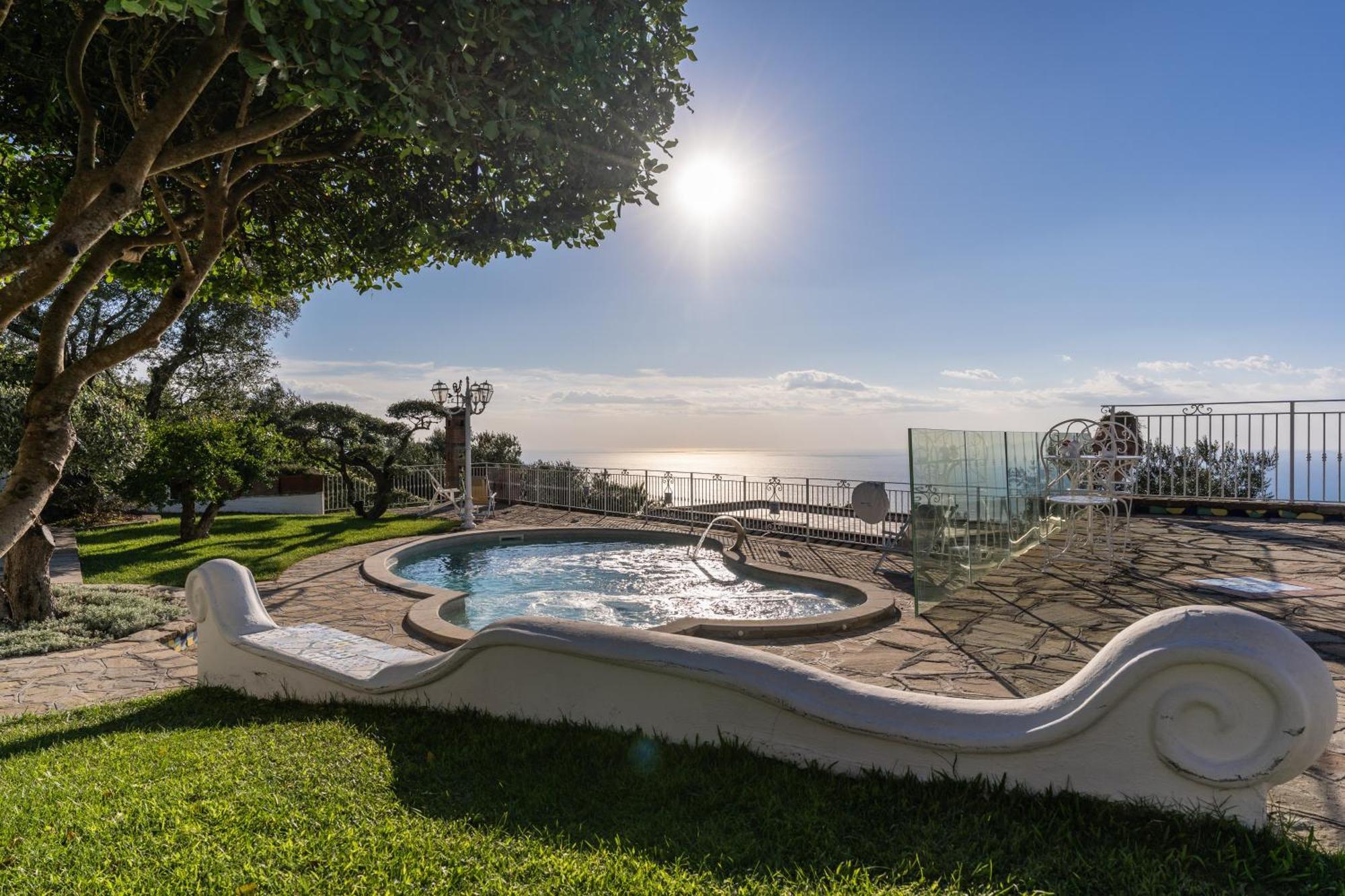 Villa Marika - Private Heated Pool Massa Lubrense Bagian luar foto